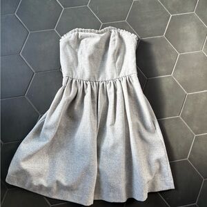 Wool Gray Dress